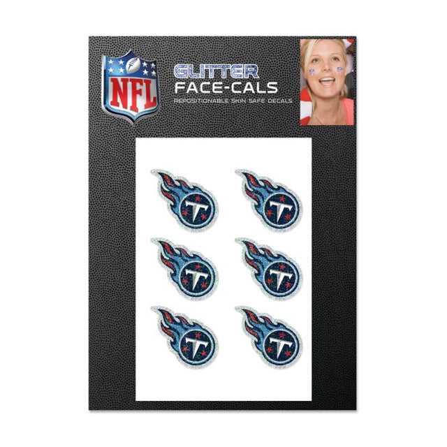 Tennessee Titans Glitter Tattoo 6 Pack
