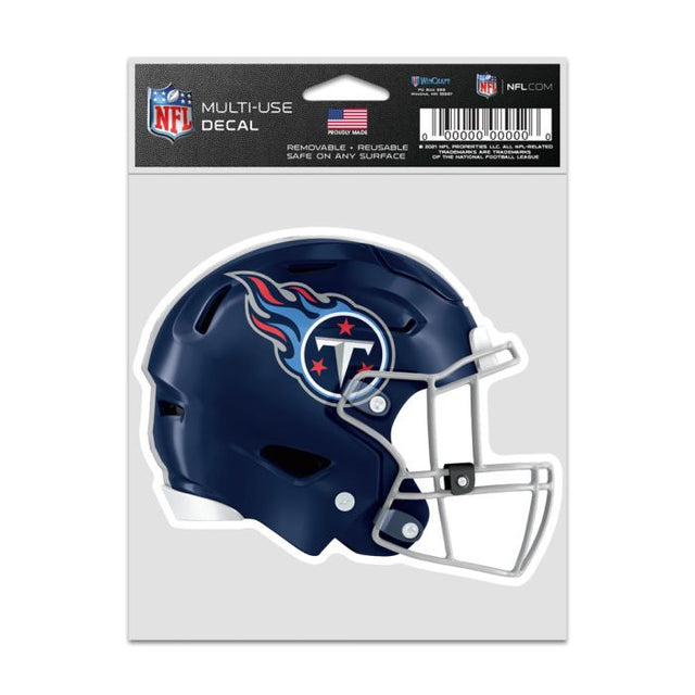 Calcomanías para fanáticos de Tennessee Titans Helmet de 3,75" x 5"