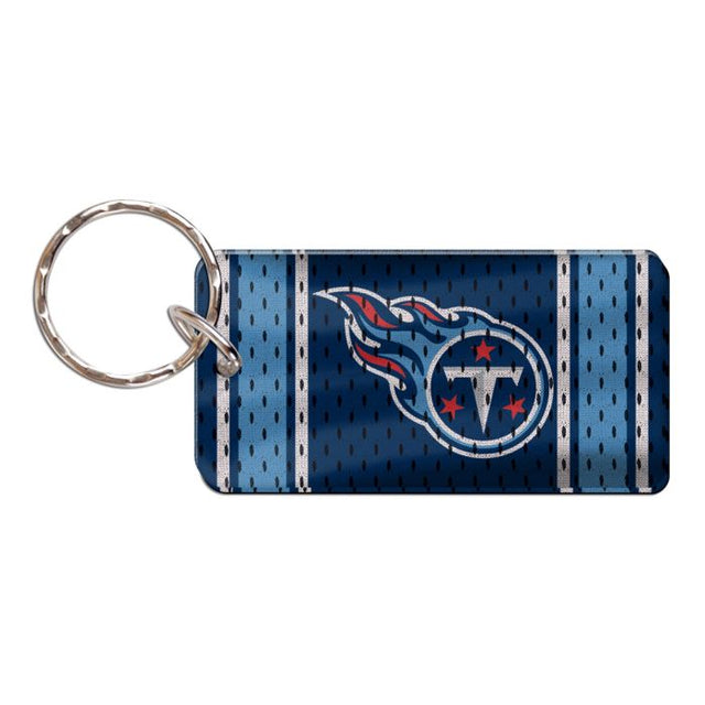 Tennessee Titans JERSEY Keychain Rectangle