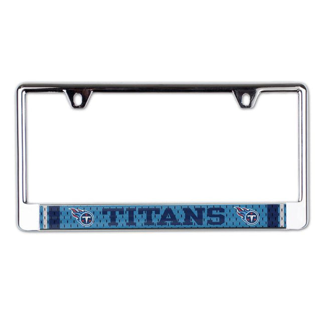 Tennessee Titans JERSEY Lic Plate Frame B/O Printed