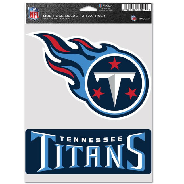 Paquete multiusos para dos aficionados de los Tennessee Titans