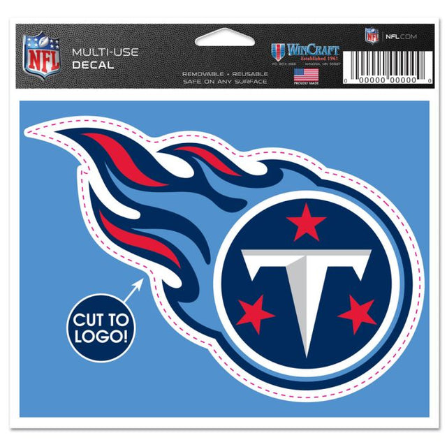 Tennessee Titans Multi-Use Decal - cut to logo 5" x 6"