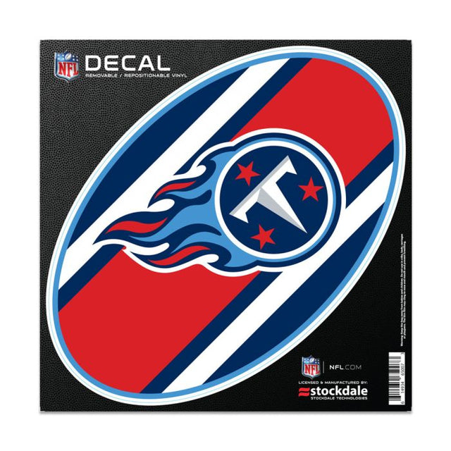 Tennessee Titans STRIPES All Surface Decal 6" x 6"