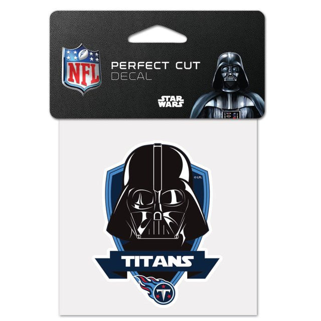 Tennessee Titans / Star Wars Darth Vader Perfect Cut Color Decal 4" x 4"
