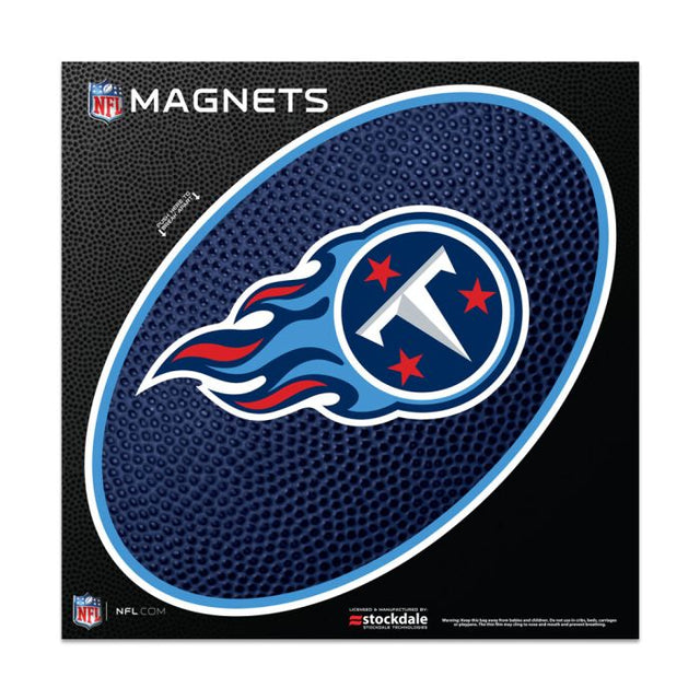 Tennessee Titans TEAMBALL Outdoor Magnets 6" x 6"