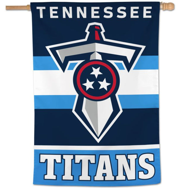 Bandera vertical de Tennessee Titans de 28" x 40"