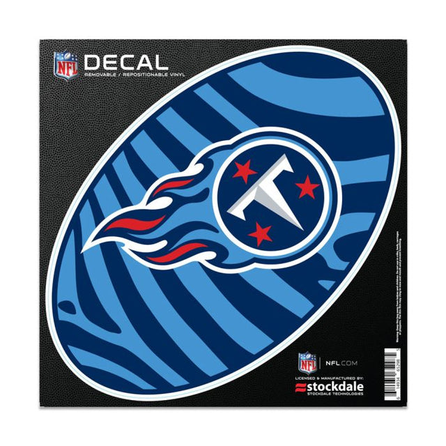 Tennessee Titans ZEBRA All Surface Decal 6" x 6"