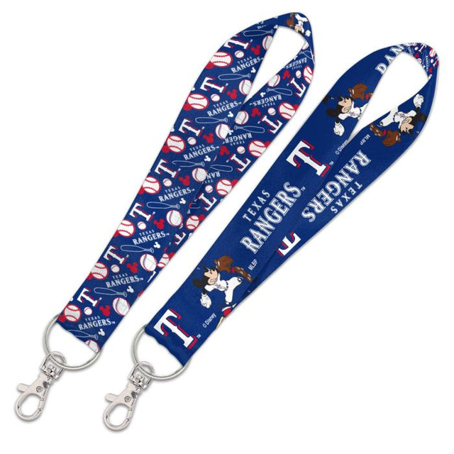 Correa para llaves con cordón de Mickey de Texas Rangers/Disney de 1"