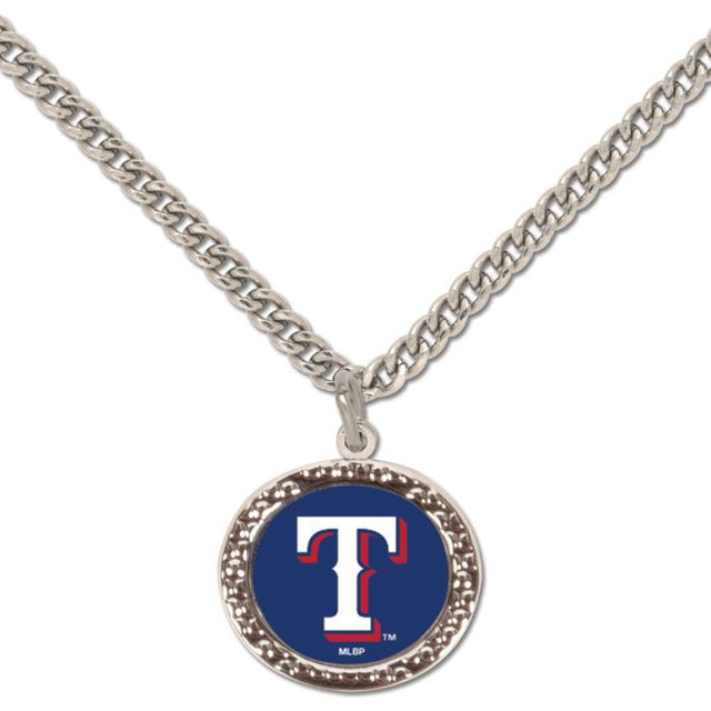 Collar con dije de los Texas Rangers, número 01656602