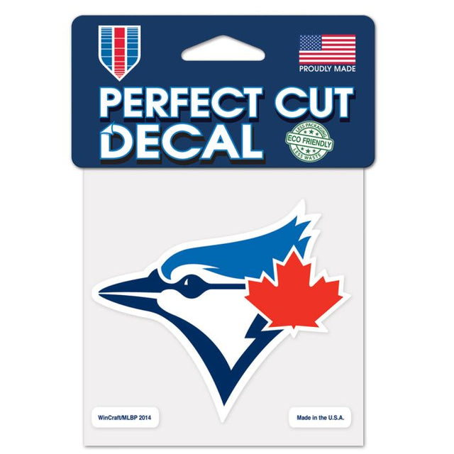 Toronto Blue Jays Perfect Cut Color Decal 4" x 4"