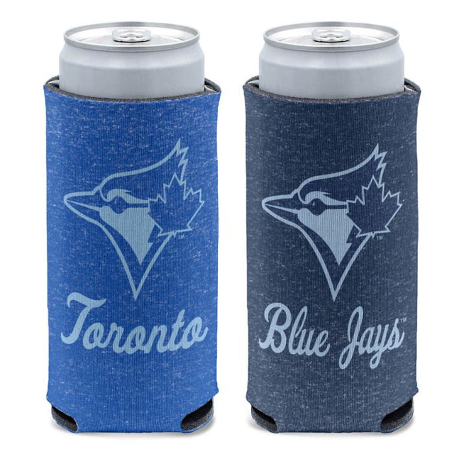 Toronto Blue Jays colored heather 12 oz Slim Can Cooler