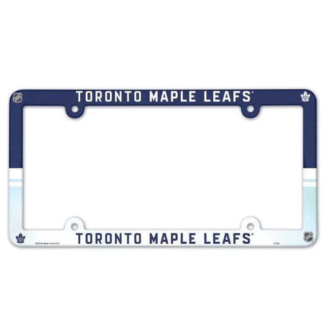 Toronto Maple Leafs Lic Plate Frame Full Color