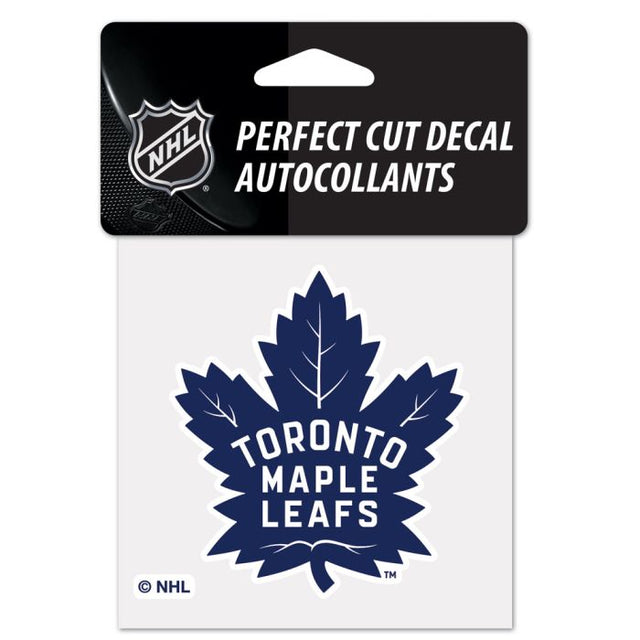 Toronto Maple Leafs Perfect Cut Color Decal 4" x 4"