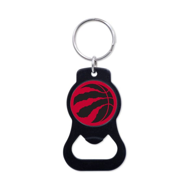 Llavero con abrebotellas de color negro de los Toronto Raptors