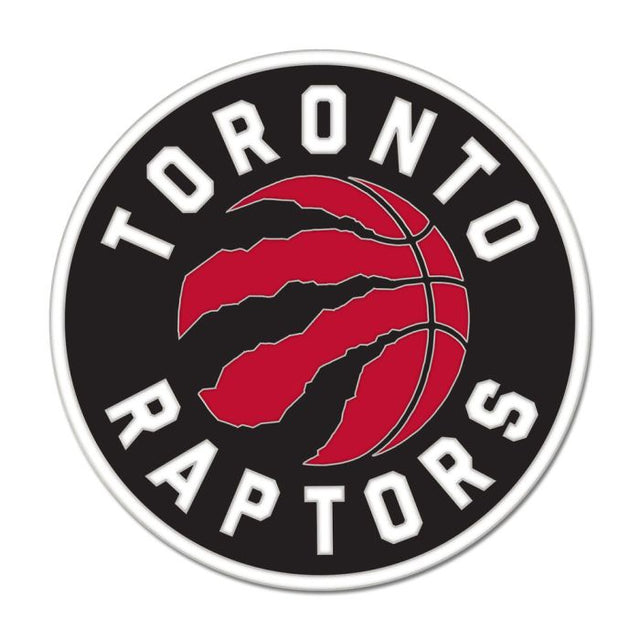Tarjeta de joyería con pin esmaltado de colección de los Toronto Raptors