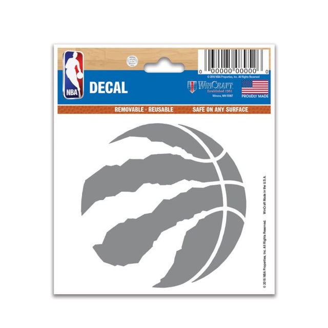 Calcomanía multiusos de los Toronto Raptors de 3" x 4"