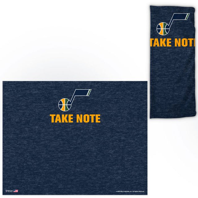 Utah Jazz HEATHERED Fan Wraps