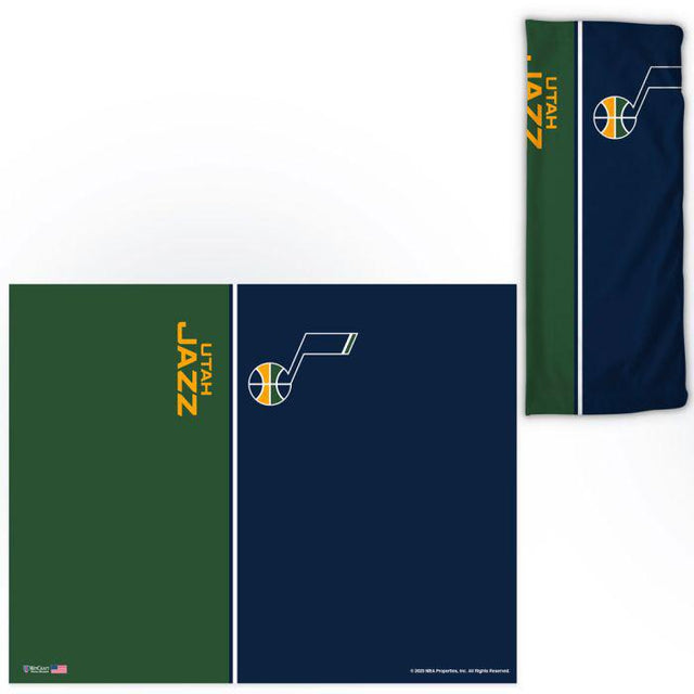 Utah Jazz Vertical Split Fan Wraps