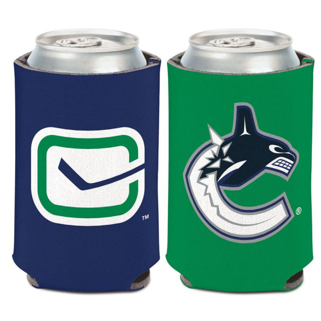 Enfriador de latas de dos colores Vancouver Canucks de 12 oz.