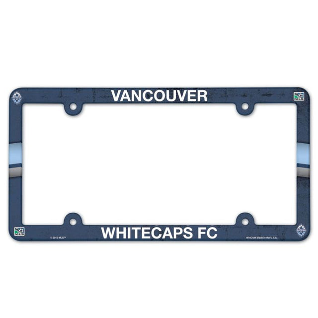 Vancouver Whitecaps FC Lic Plate Frame Full Color