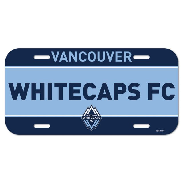 Vancouver Whitecaps FC License Plate