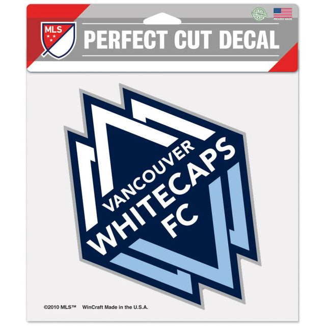 Vancouver Whitecaps FC Perfect Cut Color Decal 8" x 8"