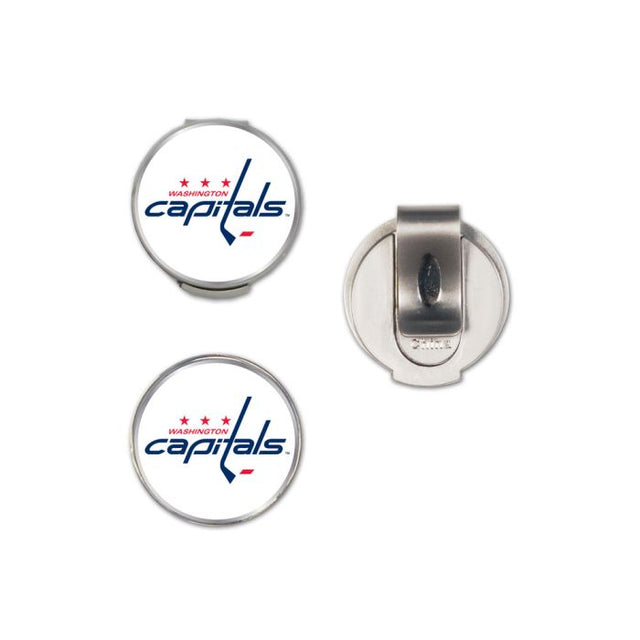Washington Capitals Hat Clip w/2 Markers, clamshell