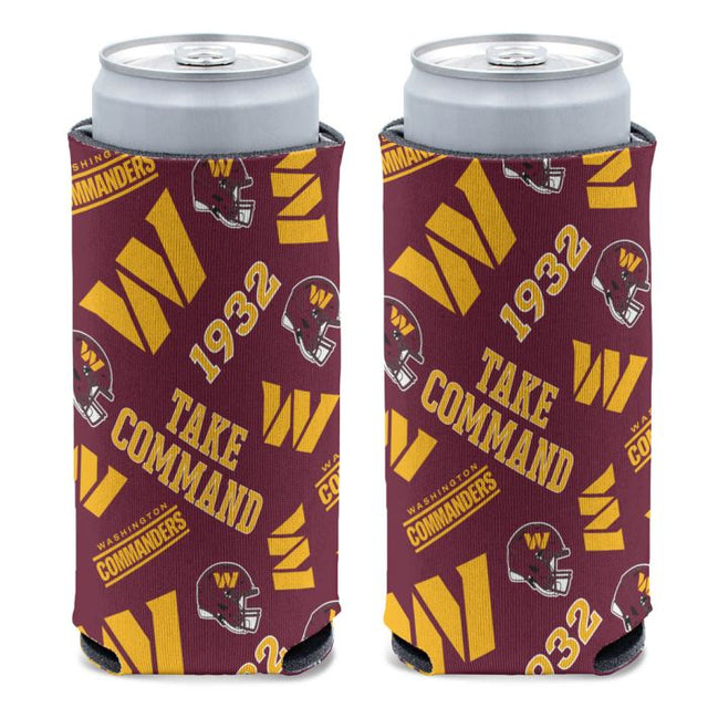 Washington Commanders 12 oz Slim Can Cooler