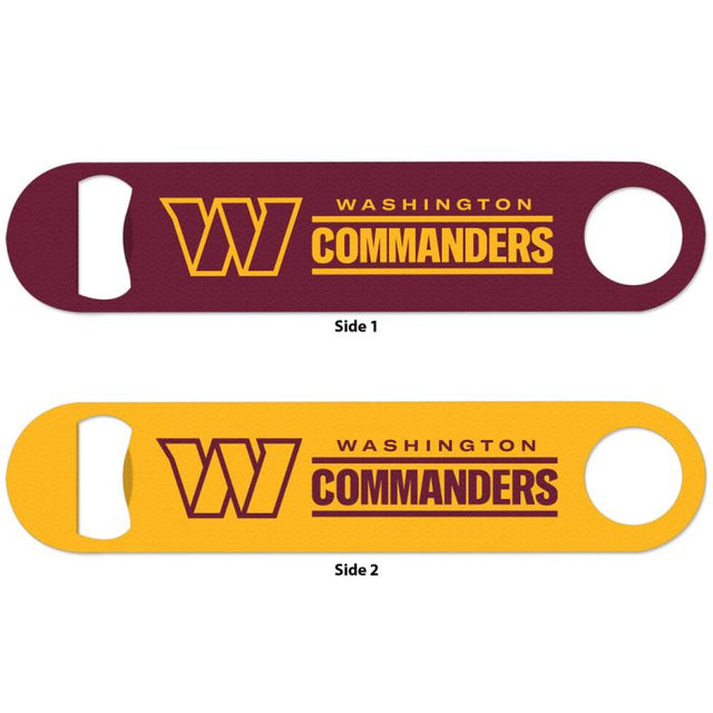 Washington Commanders Metal Bottle Opener 2 Sided