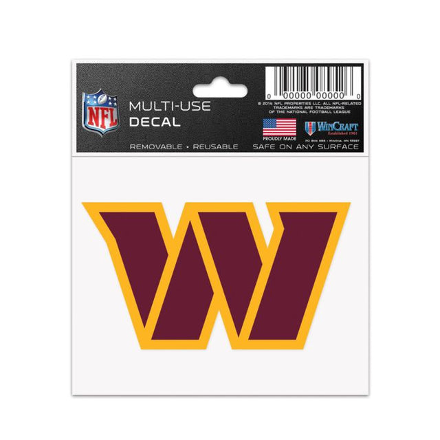Washington Commanders Multi-Use Decal 3" x 4"