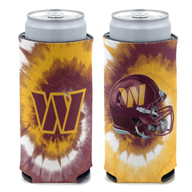 Washington Commanders Tie Dye 12 oz Slim Can Cooler