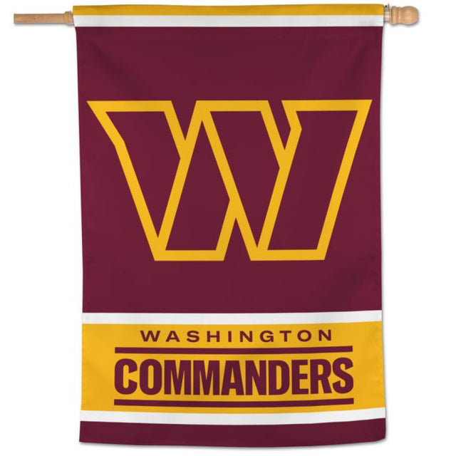 Washington Commanders Vertical Flag 28" x 40"