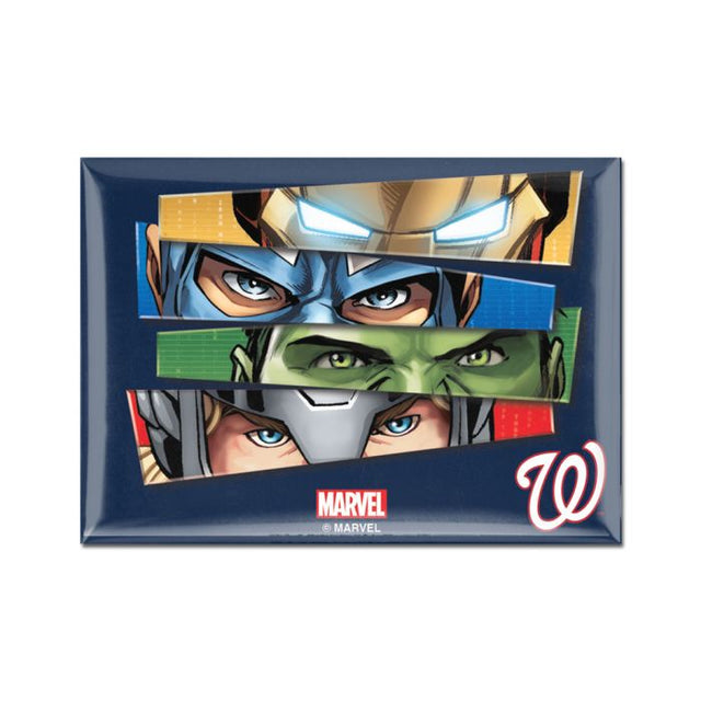 Washington Nationals / Marvel (c) 2021 MARVEL Metal Magnet 2.5" x 3.5"