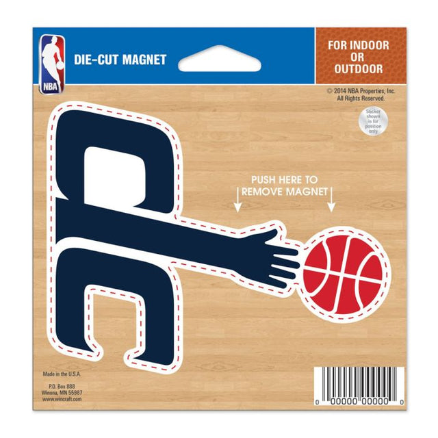 Washington Wizards Die Cut Magnet 4.5" x 6"