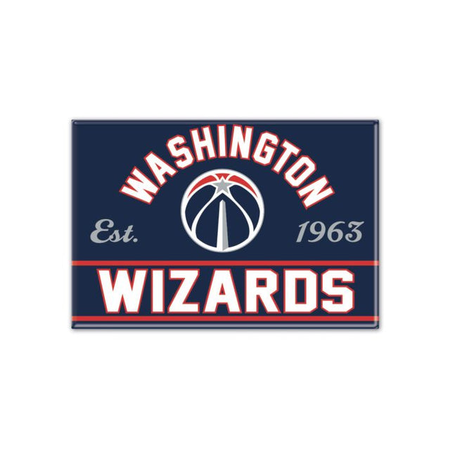 Washington Wizards Metal Magnet 2.5" x 3.5"