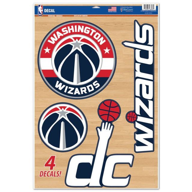 Washington Wizards Multi-Use Decal 11" x 17"