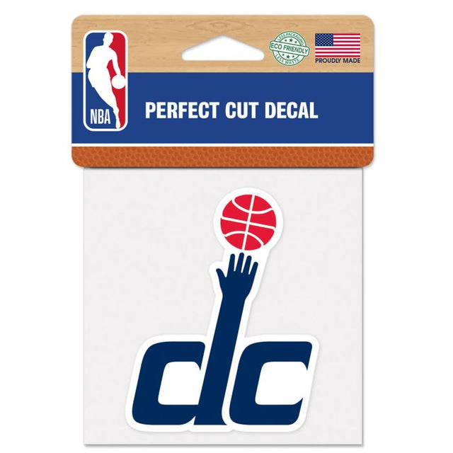 Washington Wizards Perfect Cut Color Decal 4" x 4"
