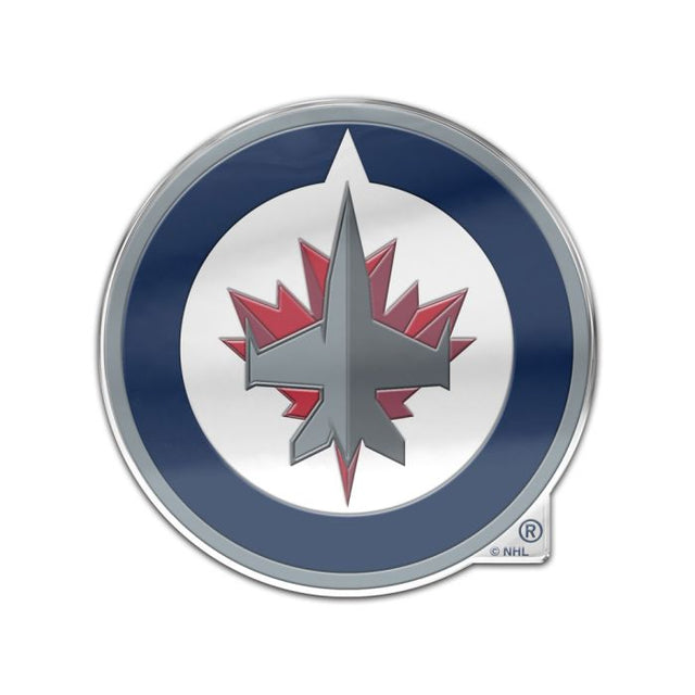 Winnipeg Jets Auto Badge w/color