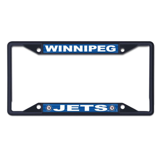 Winnipeg Jets Lic Plt Frame S/S