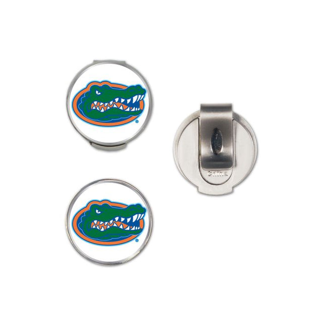 Clip para gorra de los Florida Gators con 2 marcadores, con tapa tipo concha