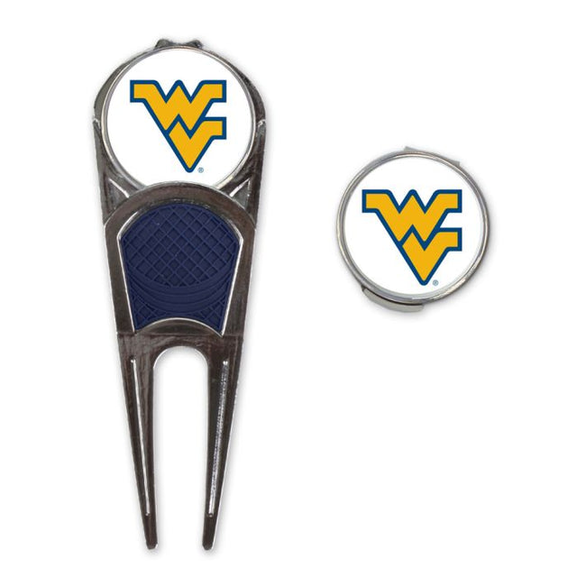 West Virginia Mountaineers Golf Mark/Tool/H Clip Combo*