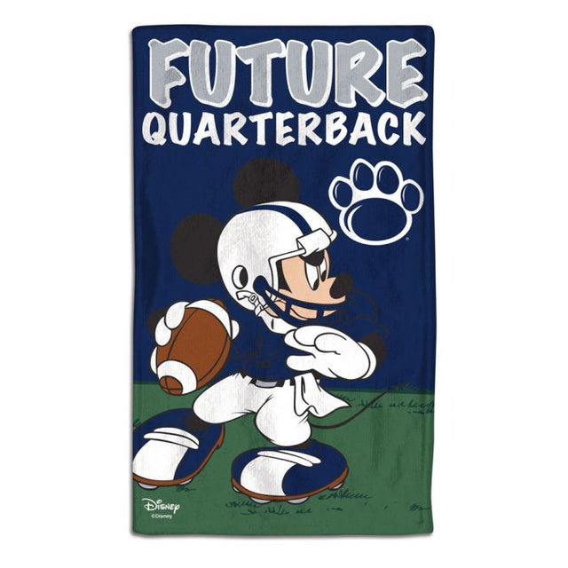 Penn State Nittany Lions / Disney MICKEY MOUSE FOOTBALL Burp Cloth 10" x 17"