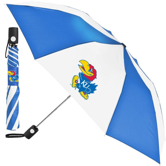Kansas Jayhawks Auto Folding Umbrella