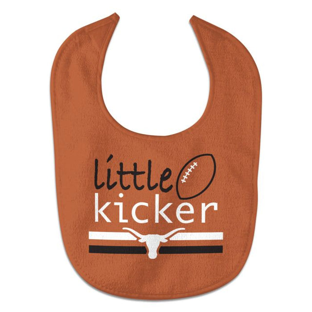 Babero para bebé profesional LITTLE KICKER de Texas Longhorns