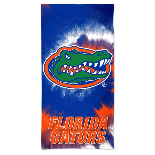 Toalla de playa tie dye Spectra de Florida Gators de 30" x 60"