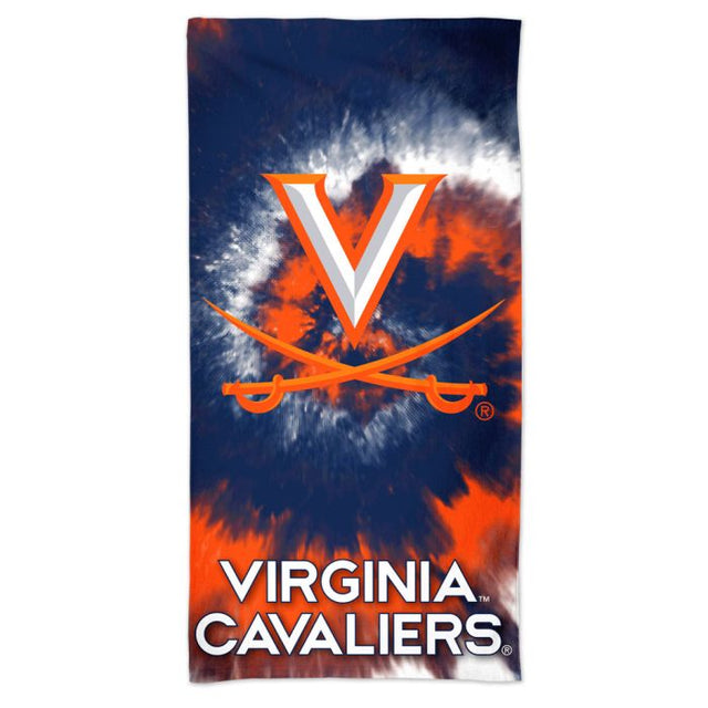 Toalla de playa Spectra de los Virginia Cavaliers, 30" x 60"