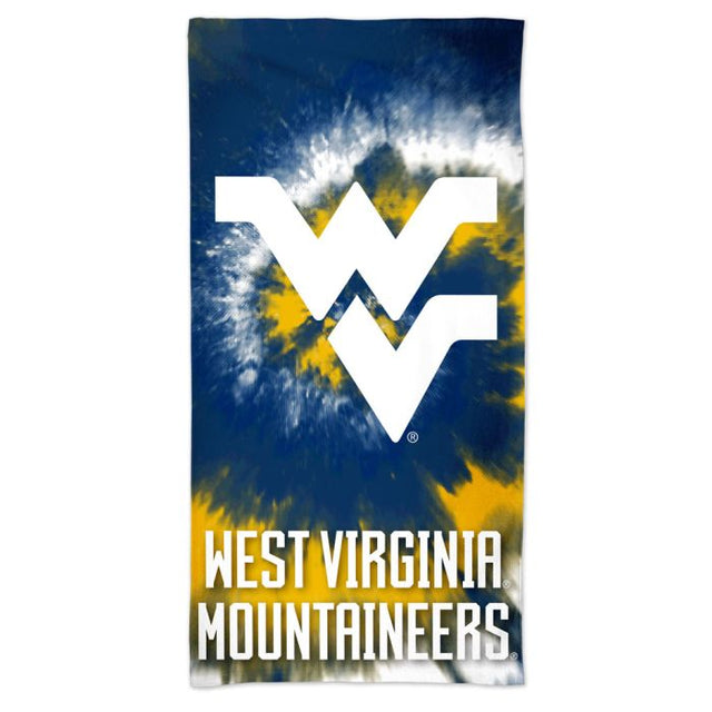West Virginia Mountaineers Spectra Beach Towel 30" x 60"