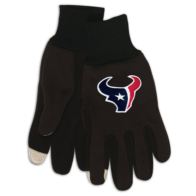 Guantes de los Houston Texans Tecnología Estilo Talla para adultos