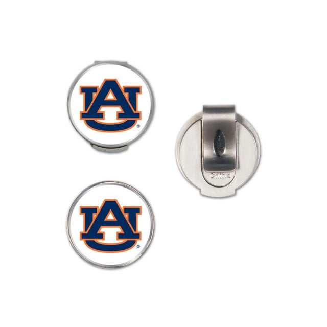 Auburn Tigers Hat Clip w/2 Markers, clamshell