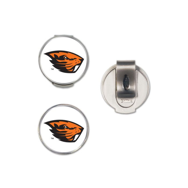 Oregon State Beavers Hat Clip w/2 Markers, clamshell